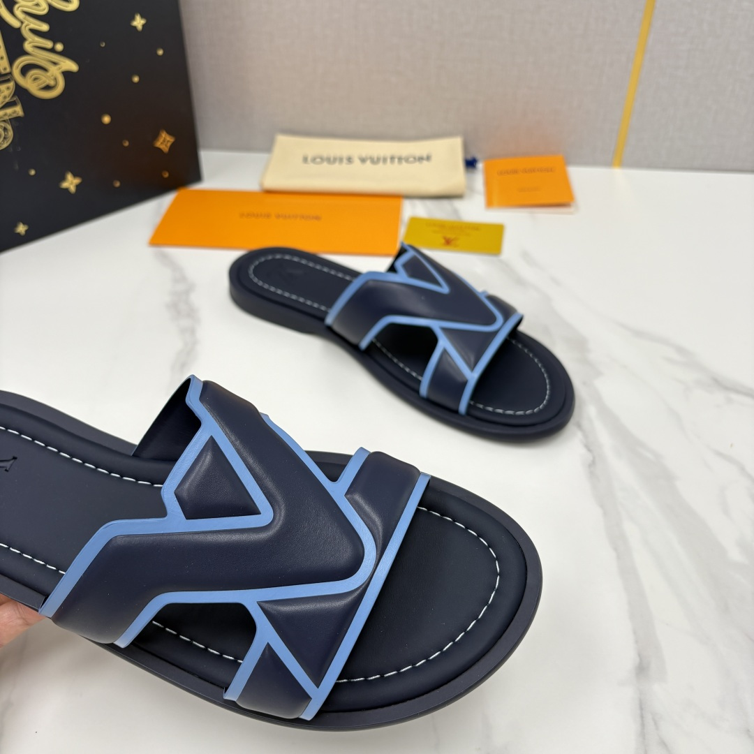💋💍L家夏季新品  路易-威登    L*V  PORTOFINO 凉拖   官方   7,050   