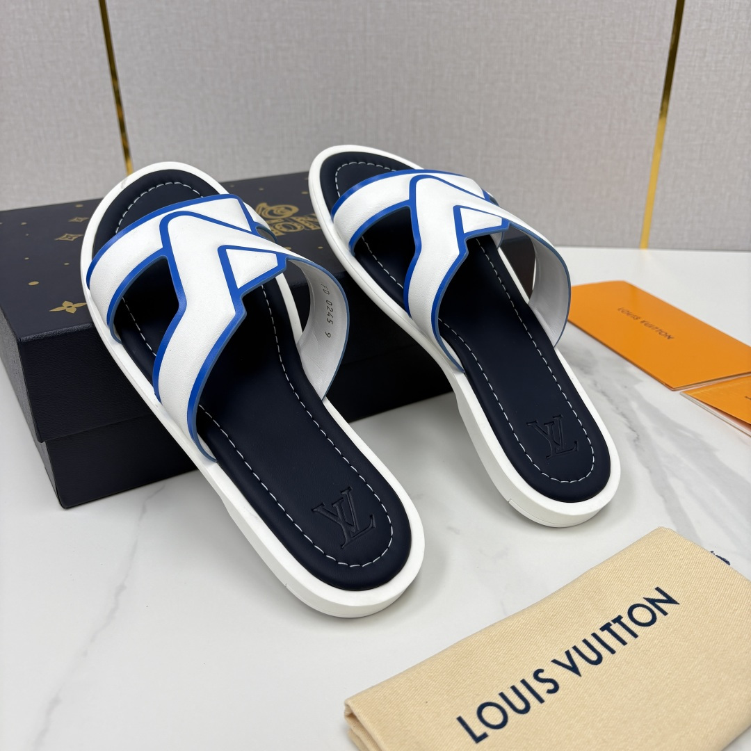 💋💍L家夏季新品  路易-威登    L*V  PORTOFINO 凉拖   官方   7,050   