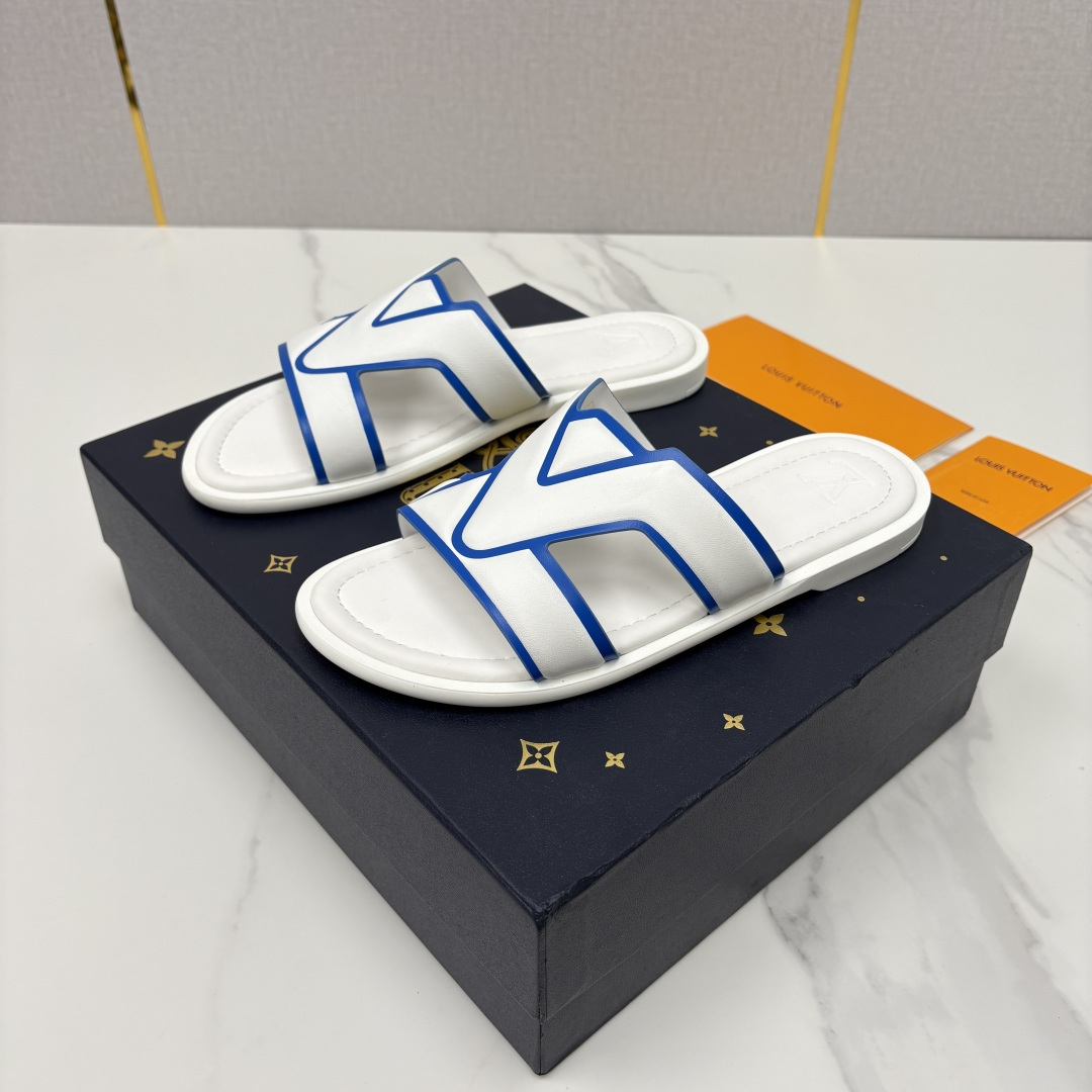 💋💍L家夏季新品  路易-威登    L*V  PORTOFINO 凉拖   官方   7,050   