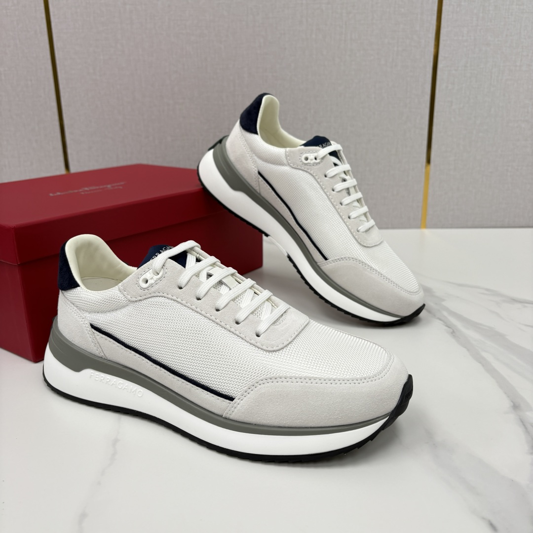💋💍SF家新品 菲拉～格慕  FERRAGAM*  低帮休闲运动鞋   奢华与舒适的双重盛宴  官方 8