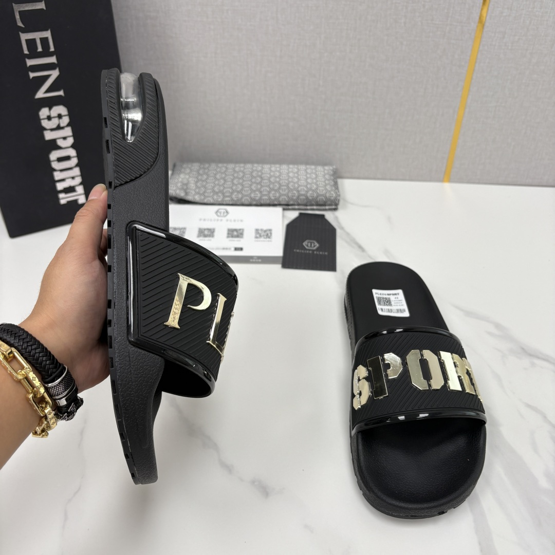 💋💍PP家新品   Philip*  Plei*  菲利普-普莱茵气垫沙滩🏖直拖，  官方 5.680 