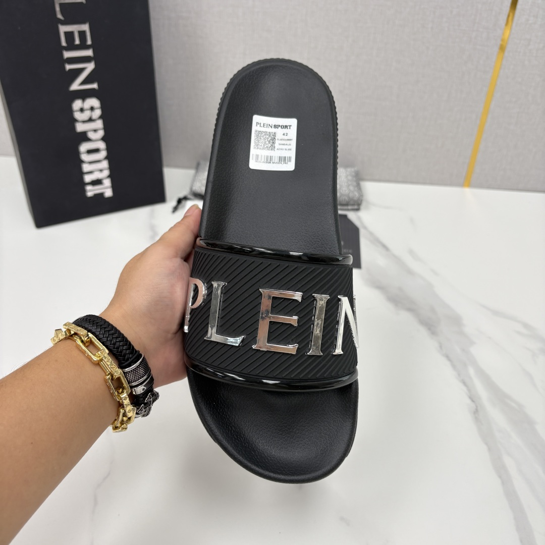 💋💍PP家新品   Philip*  Plei*  菲利普-普莱茵气垫沙滩🏖直拖，  官方 5.680 