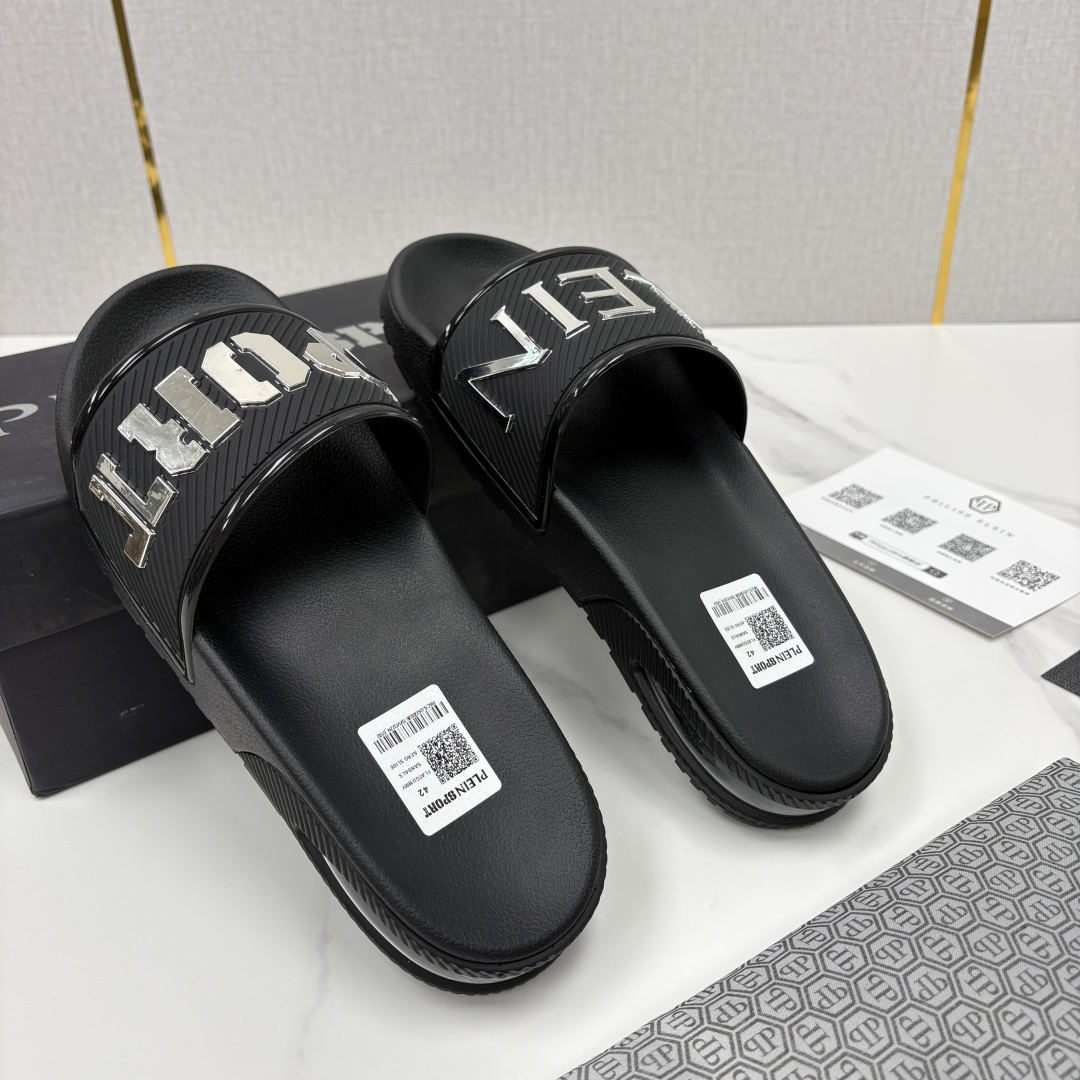 💋💍PP家新品   Philip*  Plei*  菲利普-普莱茵气垫沙滩🏖直拖，  官方 5.680 