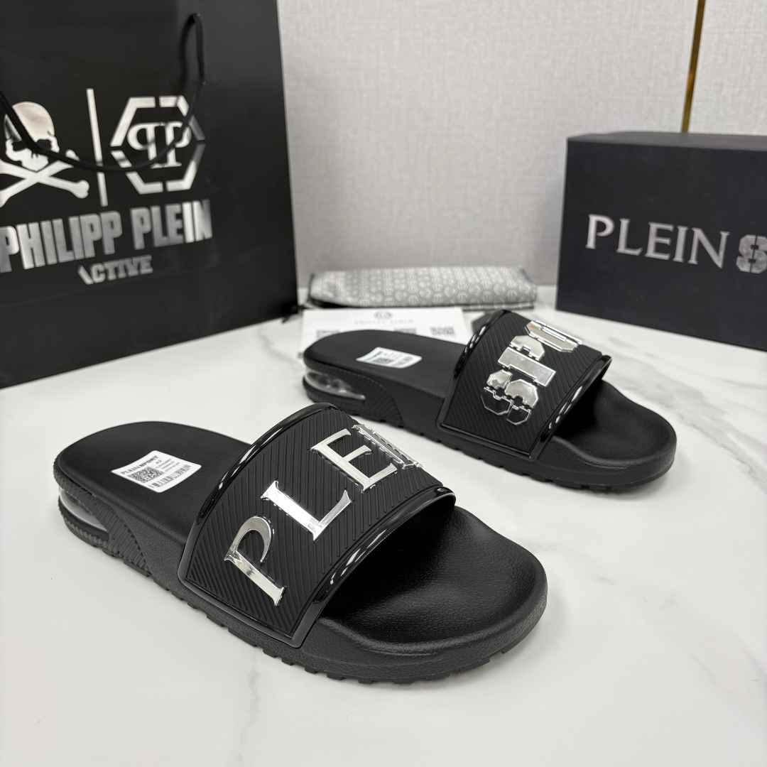 💋💍PP家新品   Philip*  Plei*  菲利普-普莱茵气垫沙滩🏖直拖，  官方 5.680 