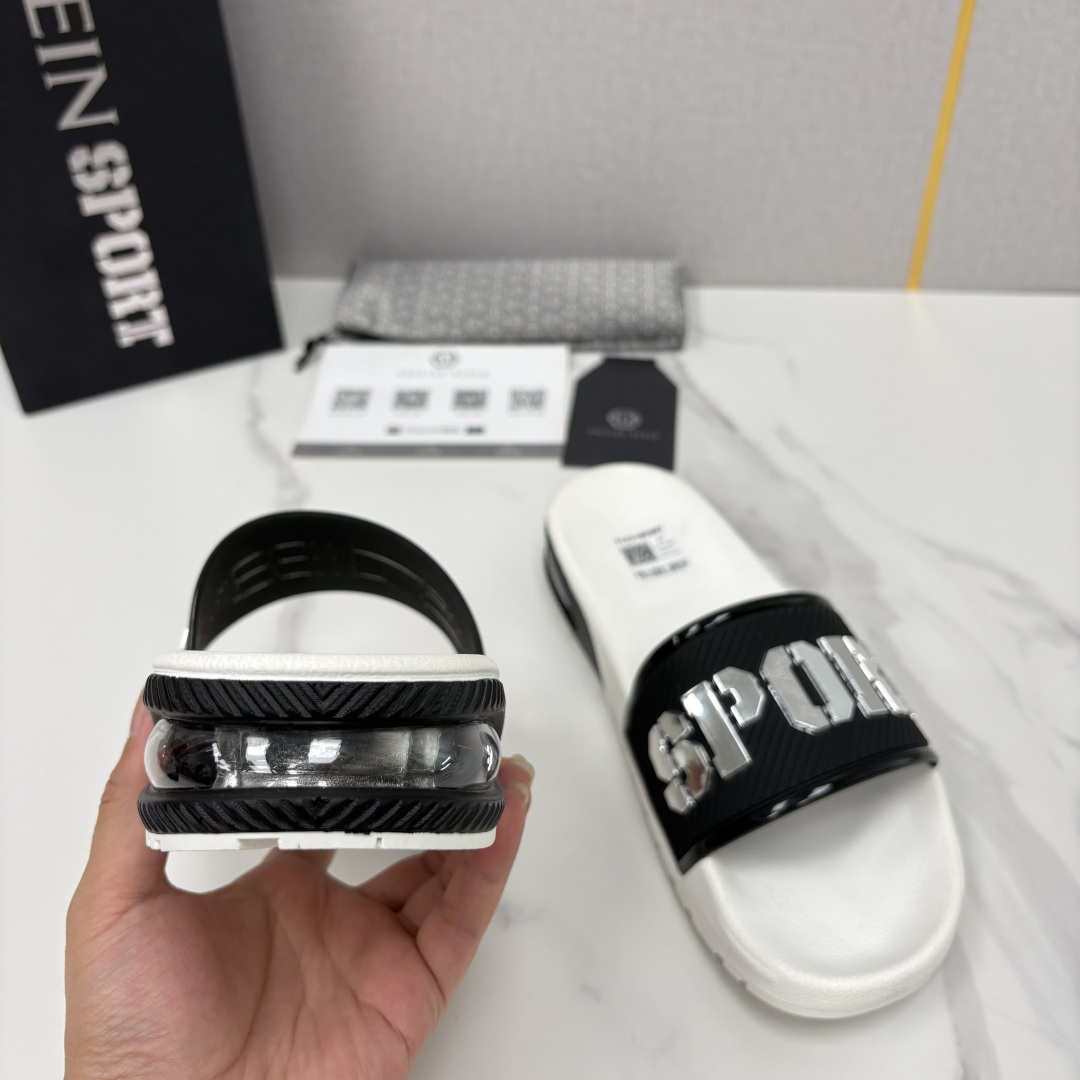 💋💍PP家新品   Philip*  Plei*  菲利普-普莱茵气垫沙滩🏖直拖，  官方 5.680 