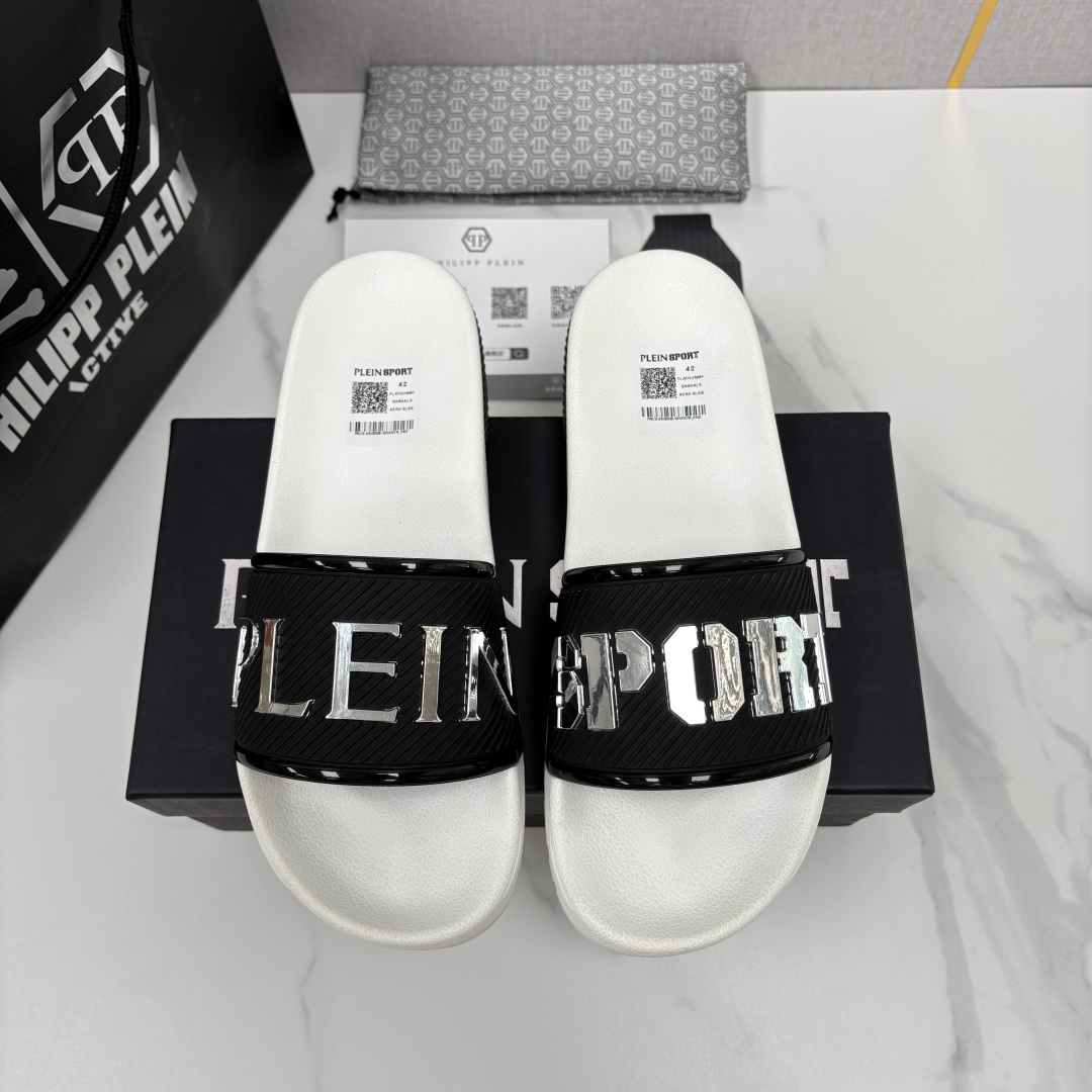 💋💍PP家新品   Philip*  Plei*  菲利普-普莱茵气垫沙滩🏖直拖，  官方 5.680 