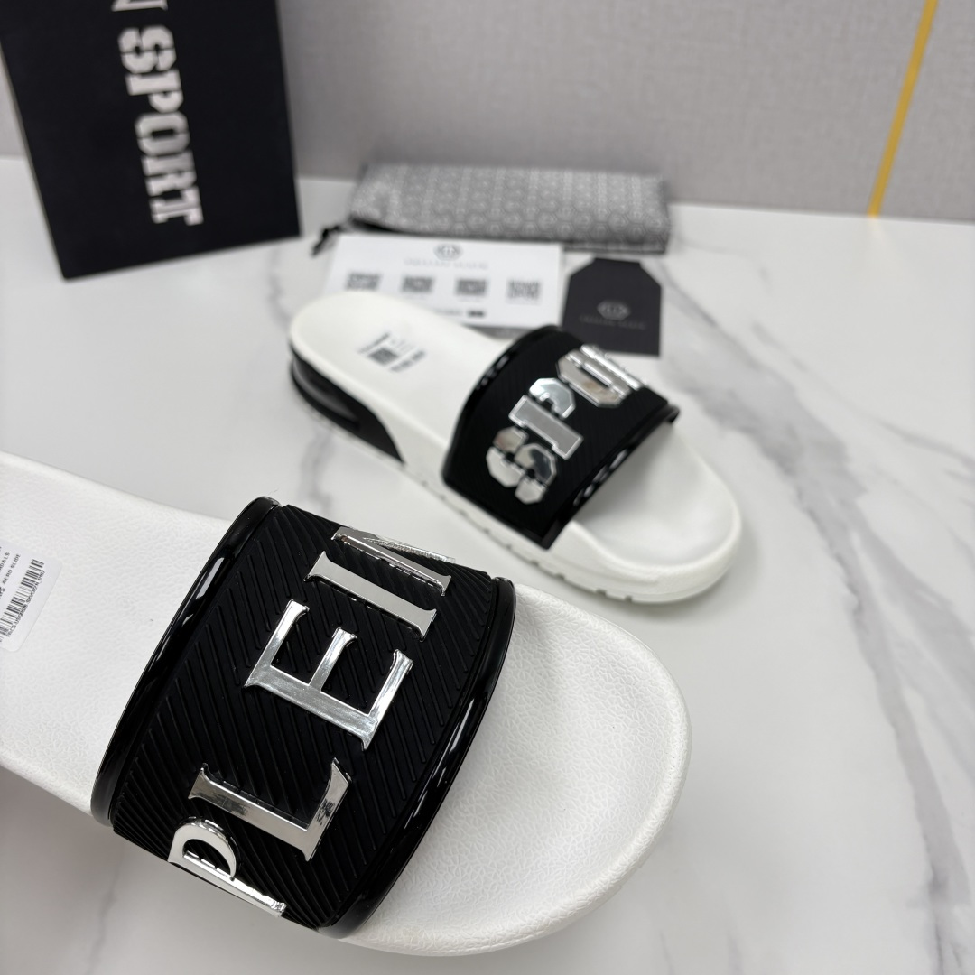 💋💍PP家新品   Philip*  Plei*  菲利普-普莱茵气垫沙滩🏖直拖，  官方 5.680 