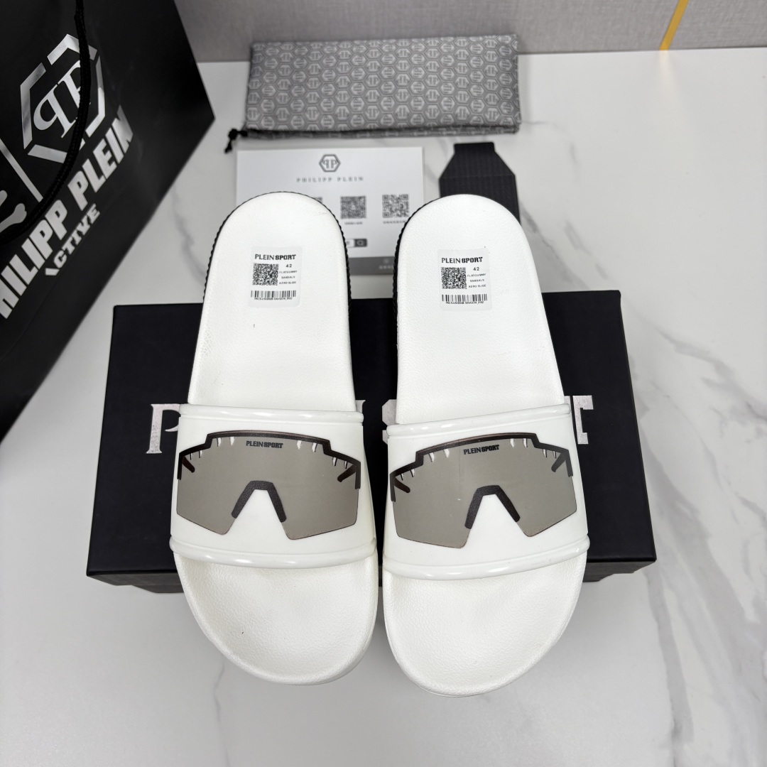 💋💍PP家新品   Philip*  Plei*  菲利普-普莱茵气垫沙滩🏖直拖，  官方 5.680 