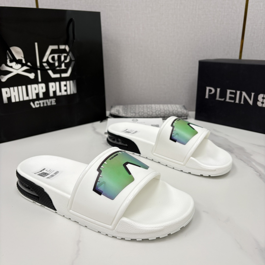 💋💍PP家新品   Philip*  Plei*  菲利普-普莱茵气垫沙滩🏖直拖，  官方 5.680 