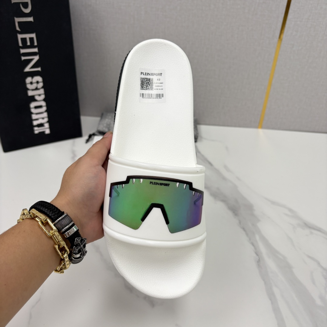 💋💍PP家新品   Philip*  Plei*  菲利普-普莱茵气垫沙滩🏖直拖，  官方 5.680 