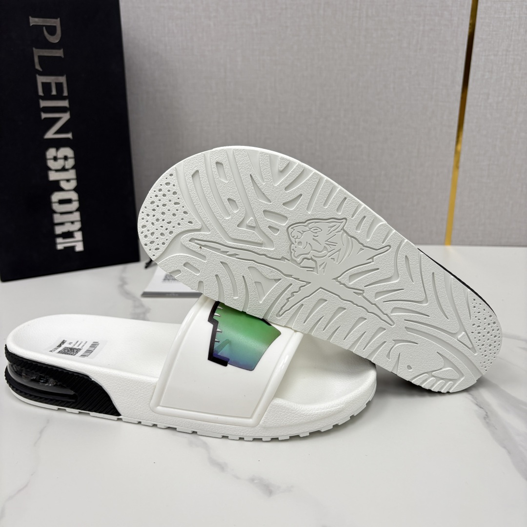 💋💍PP家新品   Philip*  Plei*  菲利普-普莱茵气垫沙滩🏖直拖，  官方 5.680 