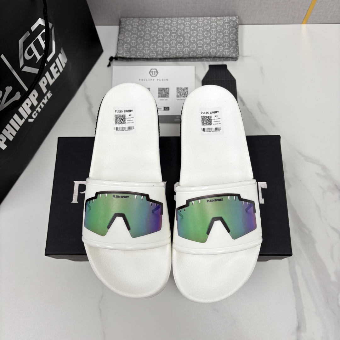 💋💍PP家新品   Philip*  Plei*  菲利普-普莱茵气垫沙滩🏖直拖，  官方 5.680 