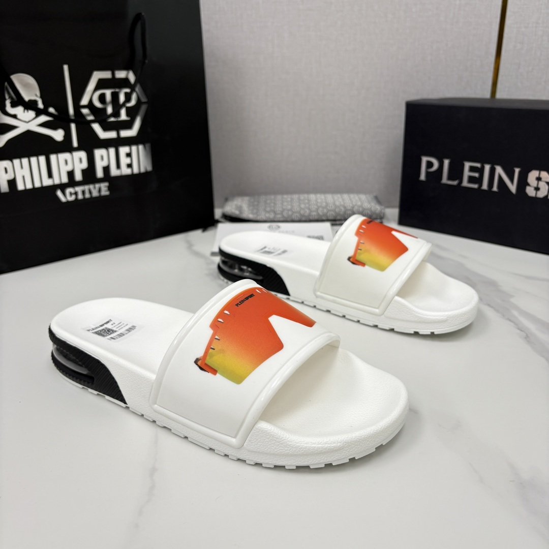 💋💍PP家新品   Philip*  Plei*  菲利普-普莱茵气垫沙滩🏖直拖，  官方 5.680 
