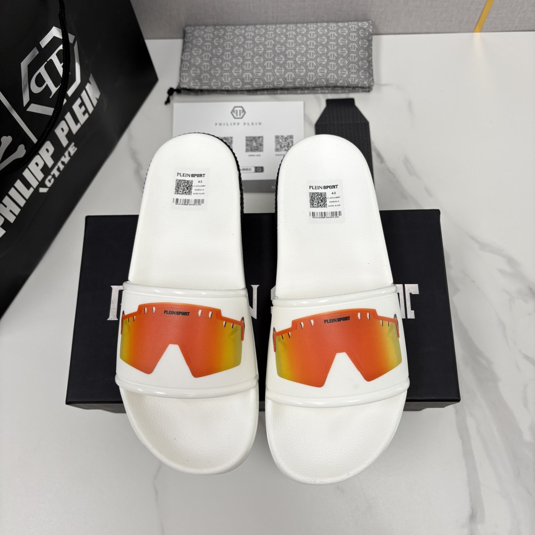 💋💍PP家新品   Philip*  Plei*  菲利普-普莱茵气垫沙滩🏖直拖，  官方 5.680 