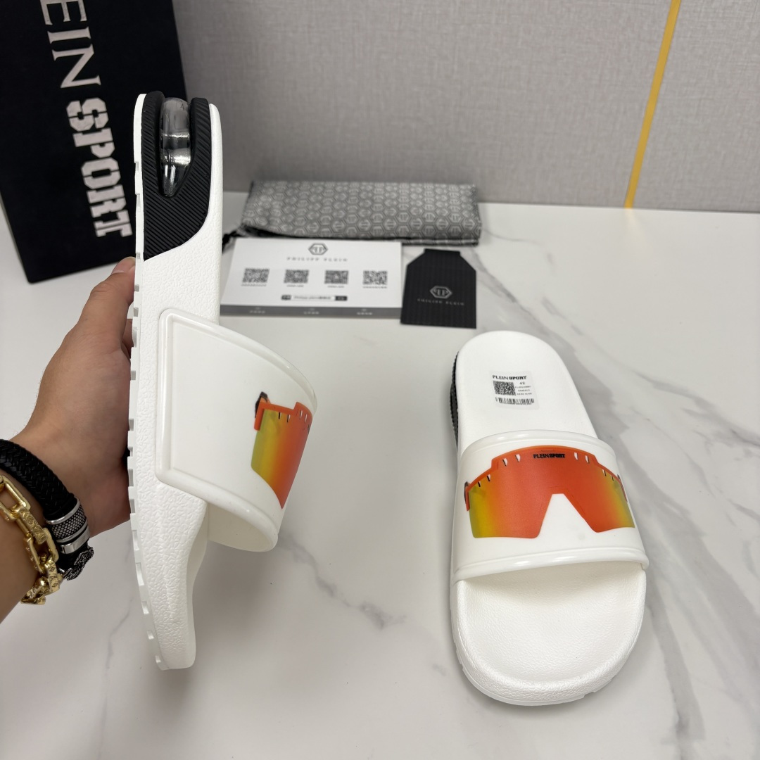 💋💍PP家新品   Philip*  Plei*  菲利普-普莱茵气垫沙滩🏖直拖，  官方 5.680 