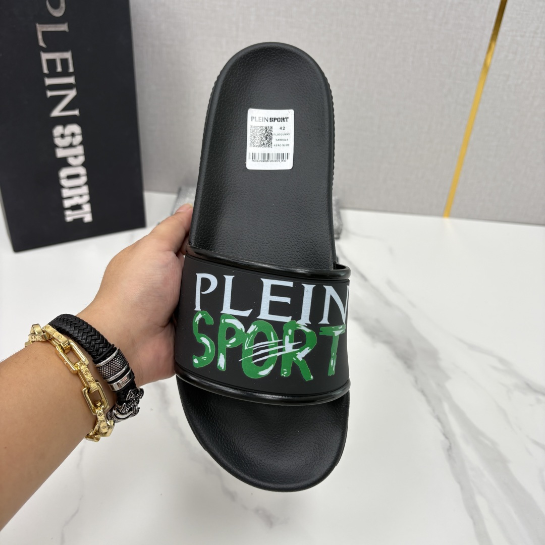 💋💍PP家新品   Philip*  Plei*  菲利普-普莱茵气垫沙滩🏖直拖，  官方 5.680 