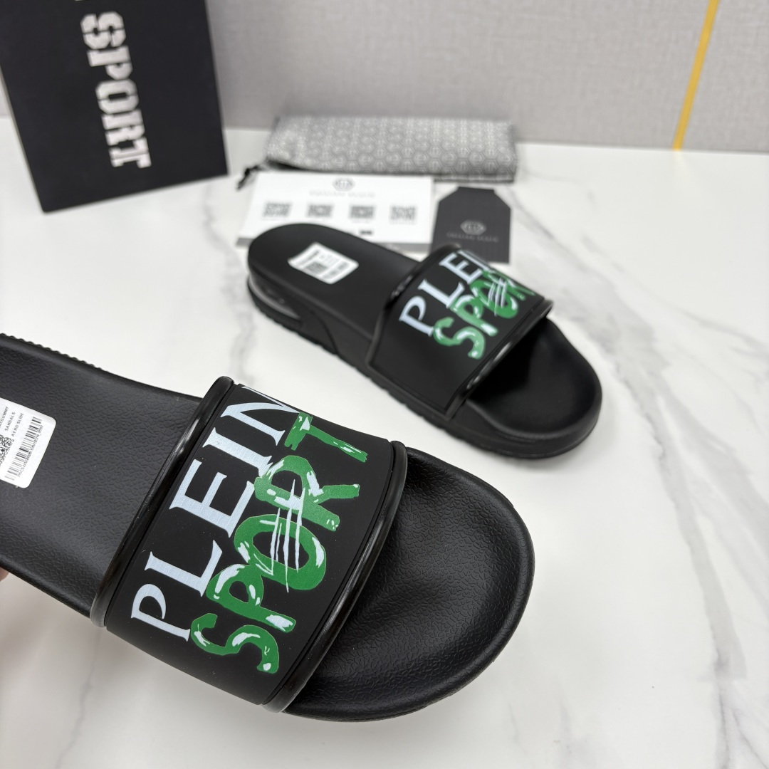 💋💍PP家新品   Philip*  Plei*  菲利普-普莱茵气垫沙滩🏖直拖，  官方 5.680 
