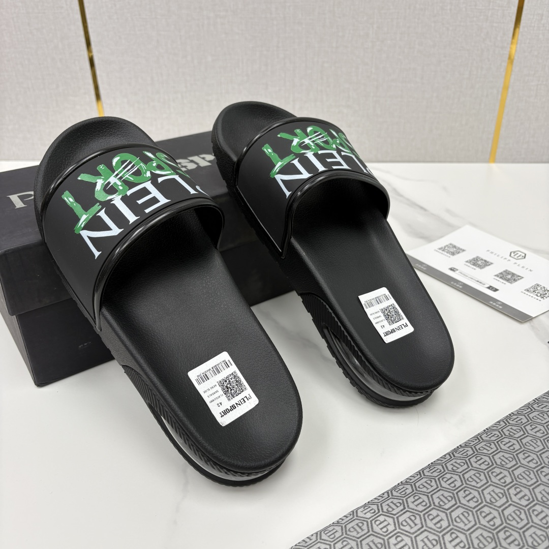💋💍PP家新品   Philip*  Plei*  菲利普-普莱茵气垫沙滩🏖直拖，  官方 5.680 