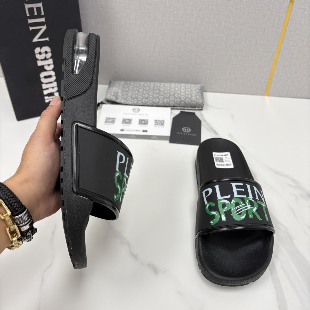 💋💍PP家新品   Philip*  Plei*  菲利普-普莱茵气垫沙滩🏖直拖，  官方 5.680 