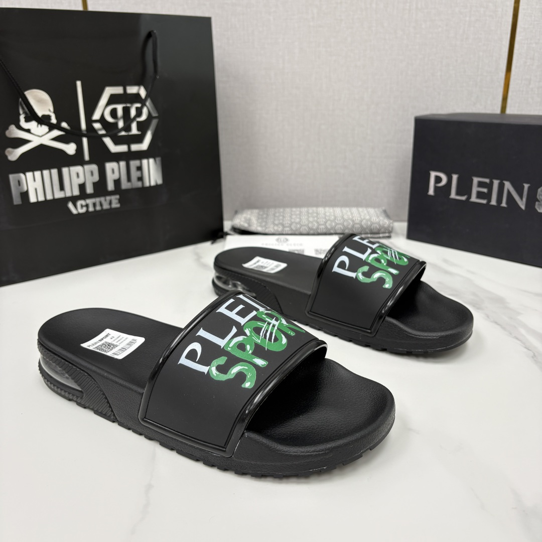 💋💍PP家新品   Philip*  Plei*  菲利普-普莱茵气垫沙滩🏖直拖，  官方 5.680 