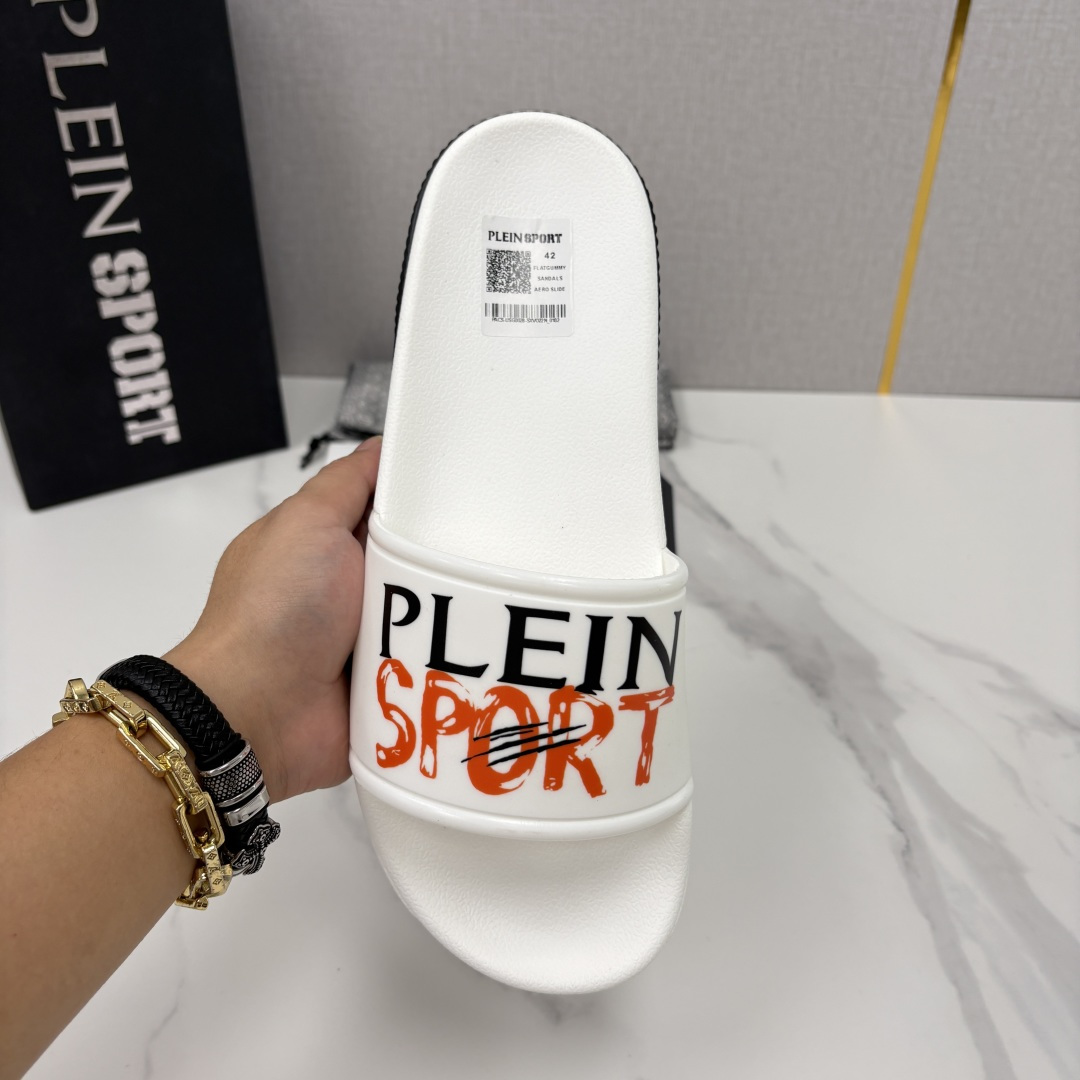 💋💍PP家新品   Philip*  Plei*  菲利普-普莱茵气垫沙滩🏖直拖，  官方 5.680 