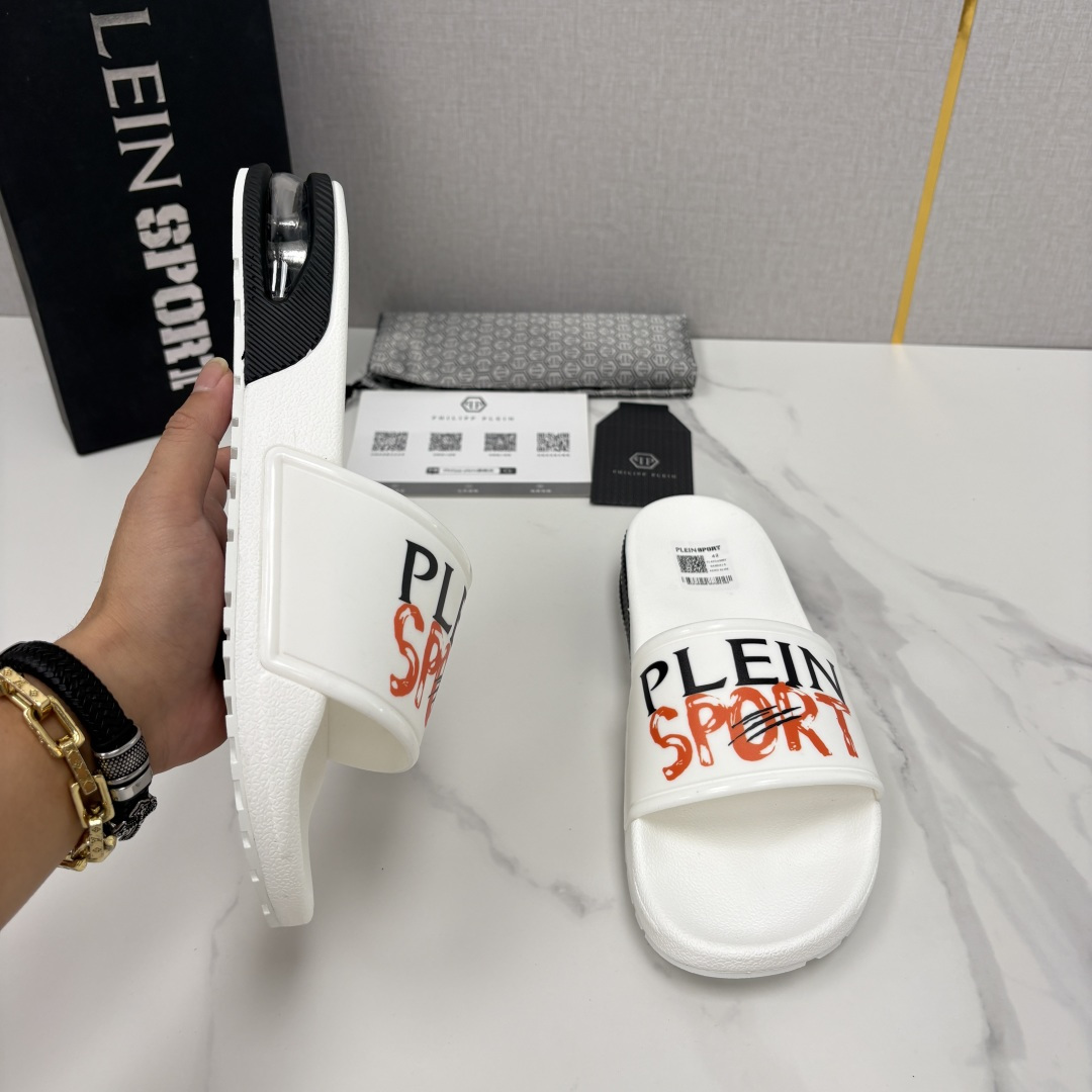 💋💍PP家新品   Philip*  Plei*  菲利普-普莱茵气垫沙滩🏖直拖，  官方 5.680 