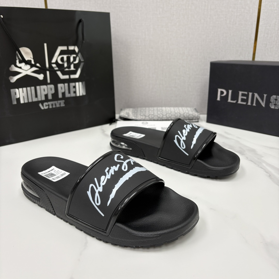 💋💍PP家新品   Philip*  Plei*  菲利普-普莱茵气垫沙滩🏖直拖，  官方 5.680 