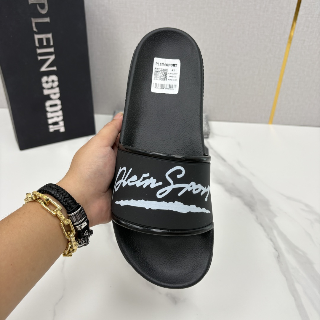 💋💍PP家新品   Philip*  Plei*  菲利普-普莱茵气垫沙滩🏖直拖，  官方 5.680 