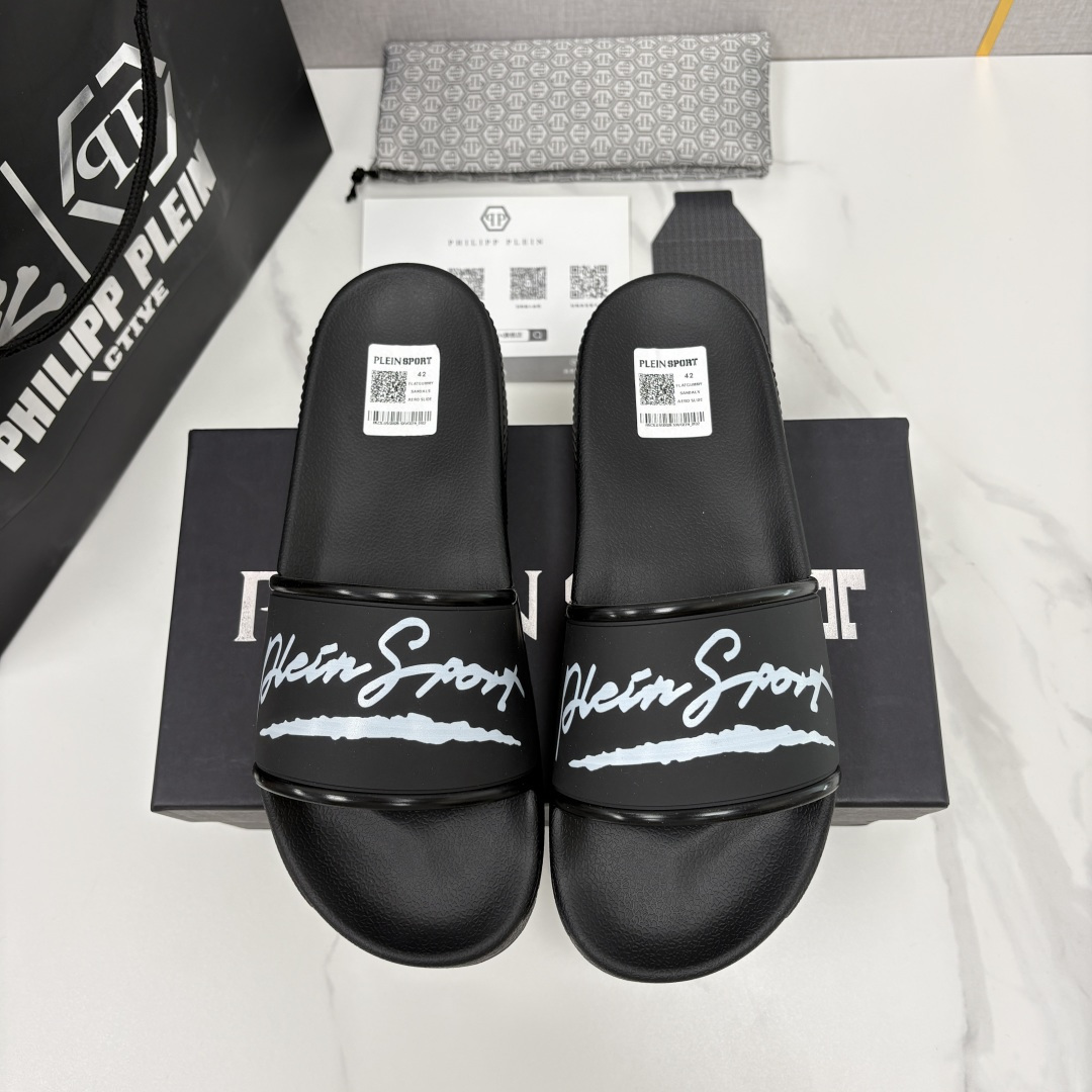 💋💍PP家新品   Philip*  Plei*  菲利普-普莱茵气垫沙滩🏖直拖，  官方 5.680 