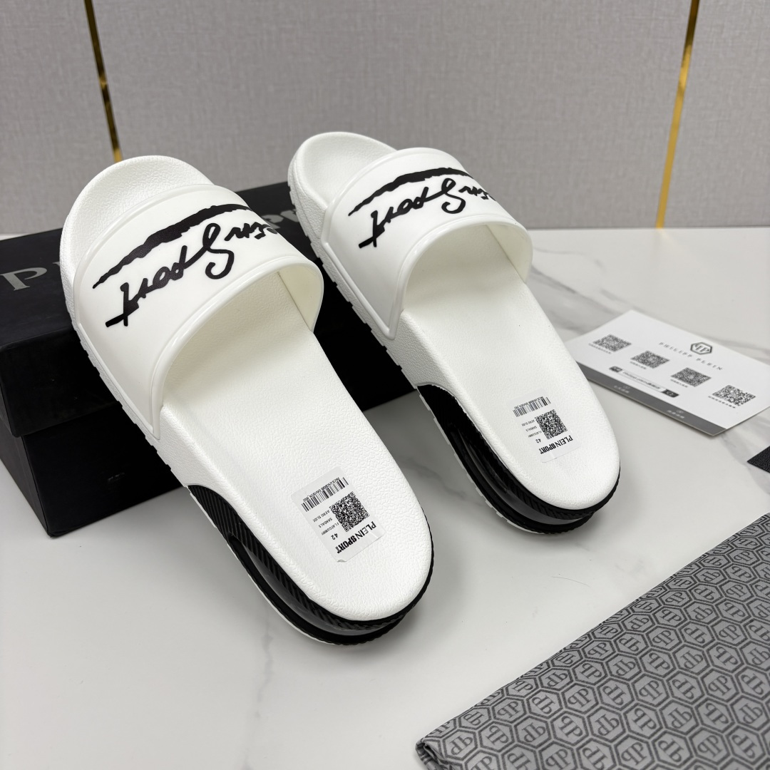 💋💍PP家新品   Philip*  Plei*  菲利普-普莱茵气垫沙滩🏖直拖，  官方 5.680 