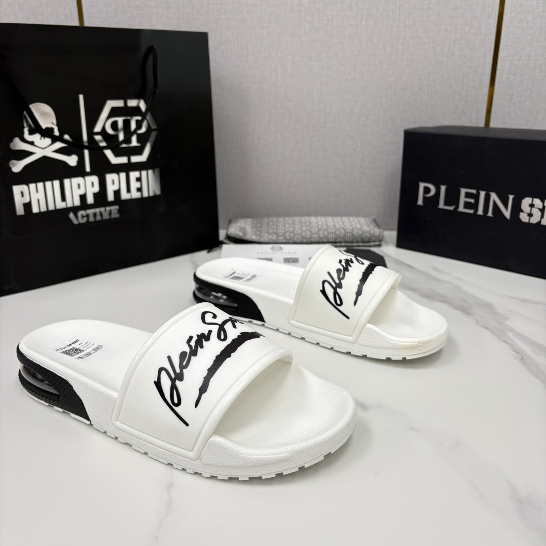 💋💍PP家新品   Philip*  Plei*  菲利普-普莱茵气垫沙滩🏖直拖，  官方 5.680 