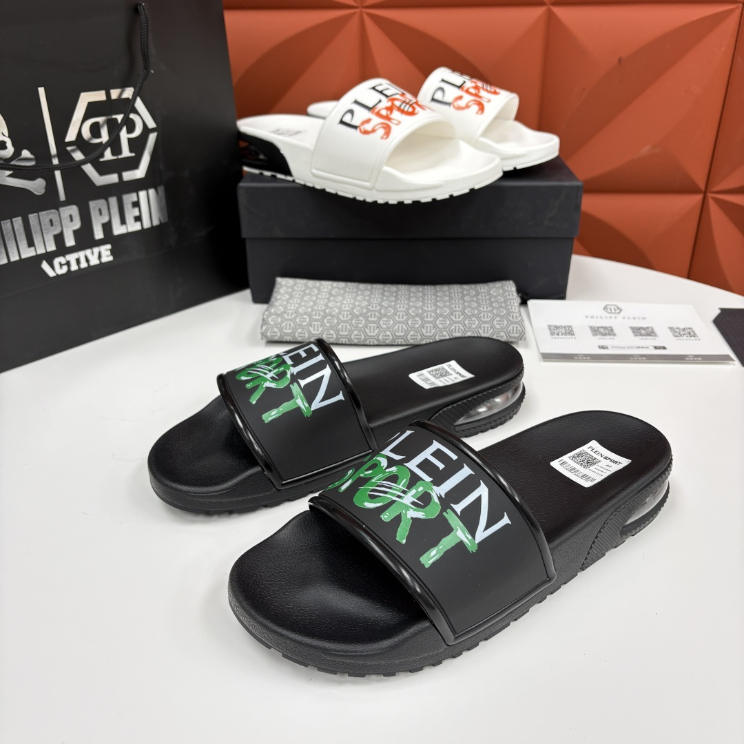 💋💍PP家新品   Philip*  Plei*  菲利普-普莱茵气垫沙滩🏖直拖，  官方 5.680 