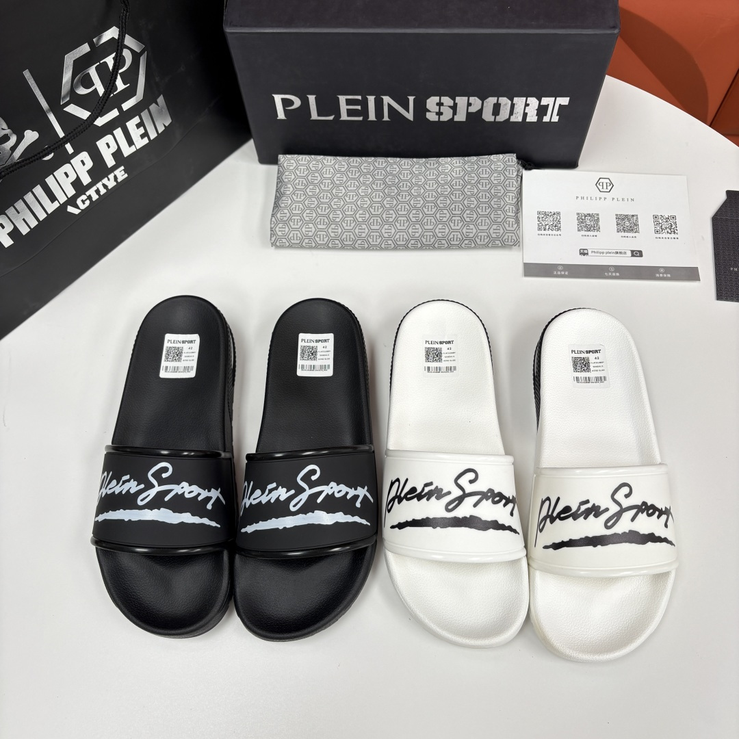 💋💍PP家新品   Philip*  Plei*  菲利普-普莱茵气垫沙滩🏖直拖，  官方 5.680 