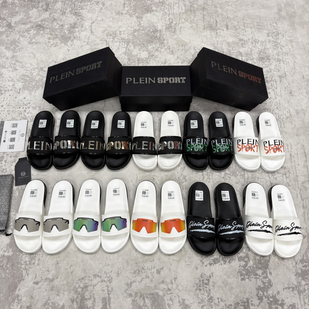 💋💍PP家新品   Philip*  Plei*  菲利普-普莱茵气垫沙滩🏖直拖，  官方 5.680 