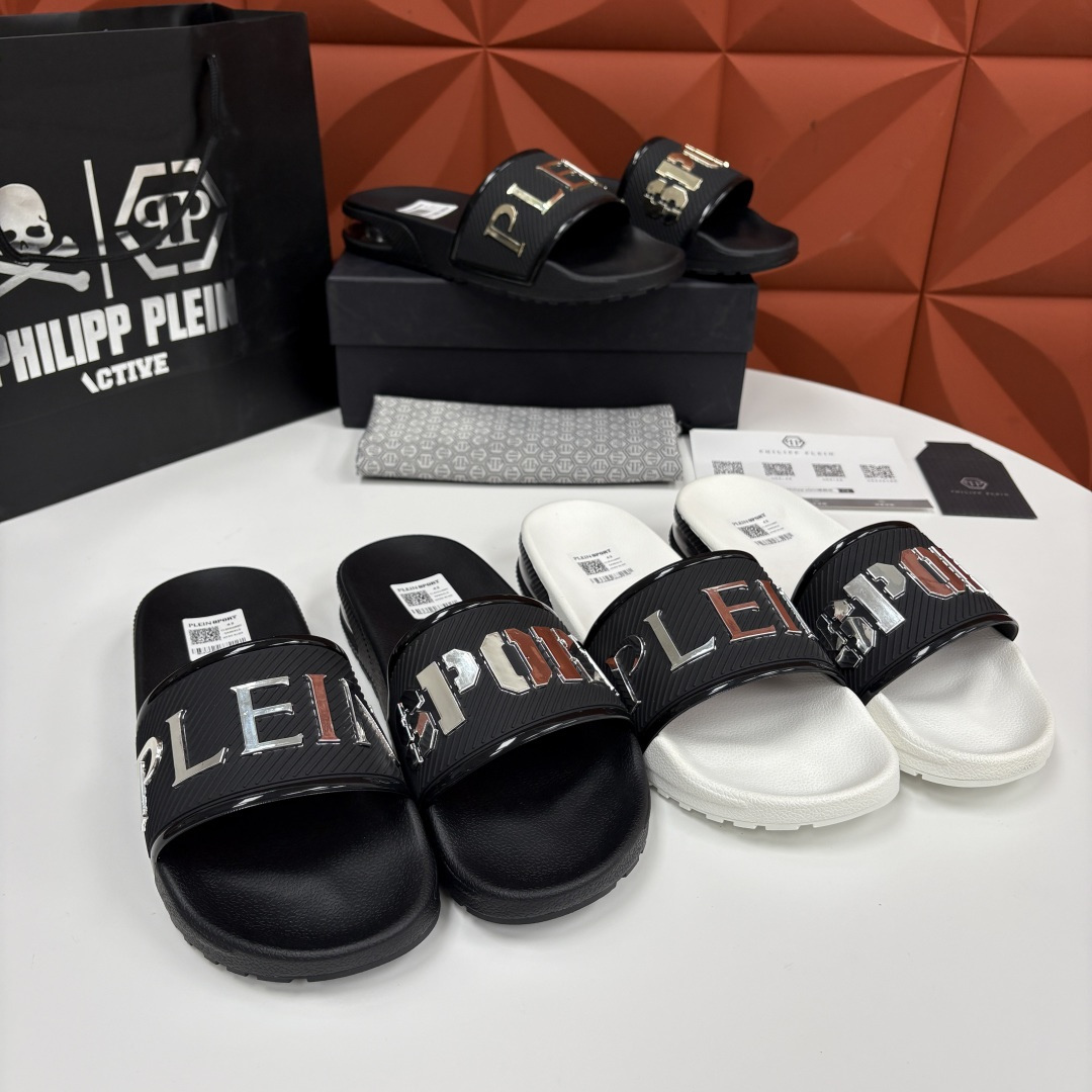 💋💍PP家新品   Philip*  Plei*  菲利普-普莱茵气垫沙滩🏖直拖，  官方 5.680 