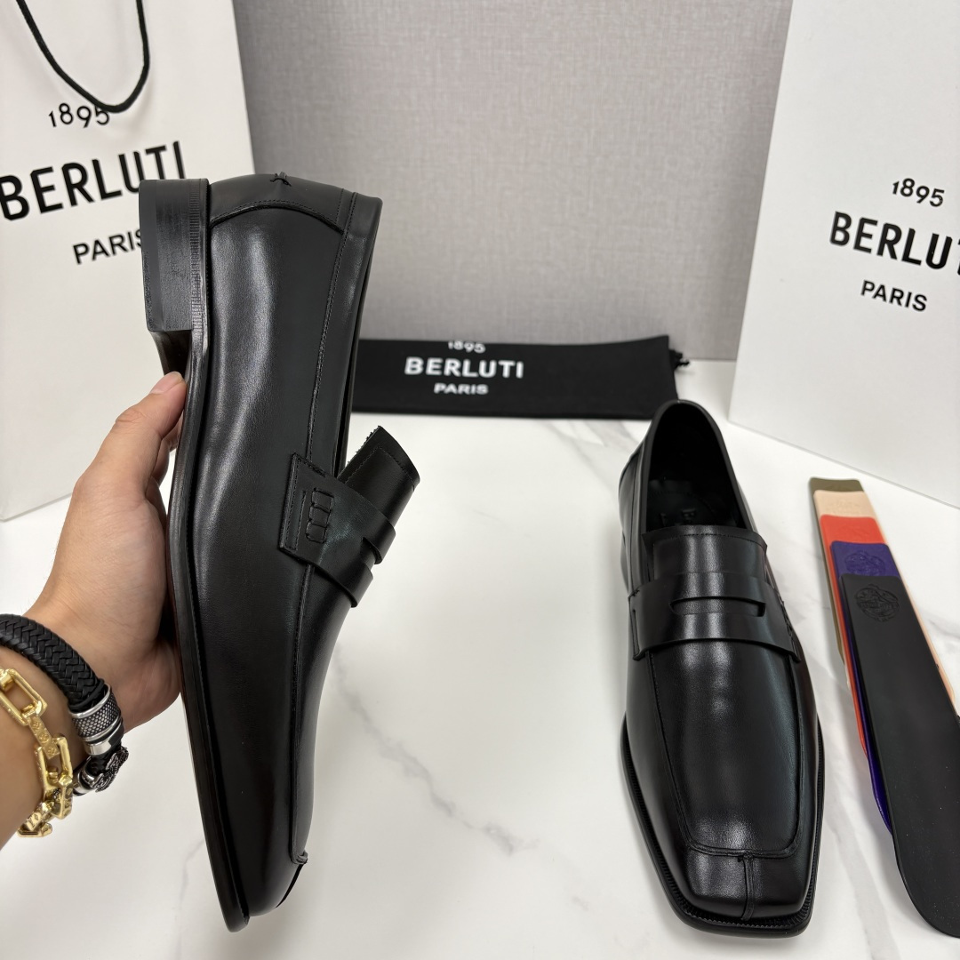 💋💍Berlut* 布鲁提 新款经典便士乐福鞋皮鞋 百年匠心的绅士之选 男士手工擦色正装鞋上新🆕 💋💍Berlut* 布鲁提 新款经典便士乐福鞋皮鞋 百年匠心的绅士之选 男士手工擦色正装鞋上新🆕
