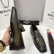💋💍Berlut* 布鲁提 新款经典便士乐福鞋皮鞋 百年匠心的绅士之选 男士手工擦色正装鞋上新🆕 💋💍Berlut* 布鲁提 新款经典便士乐福鞋皮鞋 百年匠心的绅士之选 男士手工擦色正装鞋上新🆕