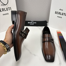 💋💍Berlut* 布鲁提 新款Mont-Thabor 双孟克皮鞋 男士手工擦色正装鞋上新🆕 B 💋💍Berlut* 布鲁提 新款Mont-Thabor 双孟克皮鞋 男士手工擦色正装鞋上新🆕 B