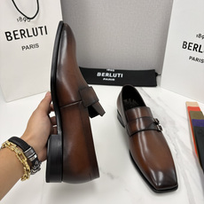 💋💍Berlut* 布鲁提 新款Mont-Thabor 双孟克皮鞋 男士手工擦色正装鞋上新🆕 B 💋💍Berlut* 布鲁提 新款Mont-Thabor 双孟克皮鞋 男士手工擦色正装鞋上新🆕 B