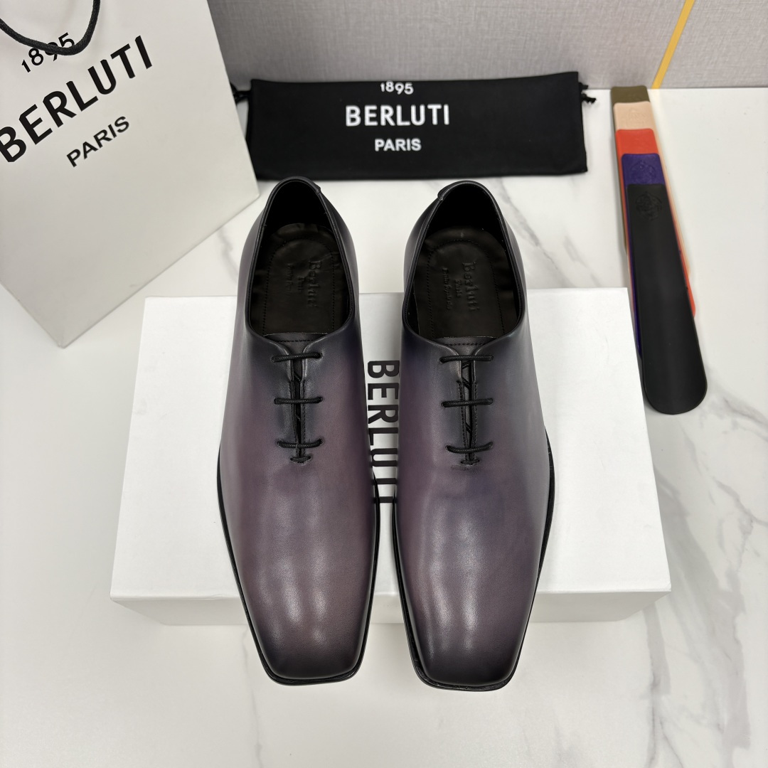 💋💍Berlut* 布鲁提  新款男士手工擦色正装鞋皮鞋上新🆕   Berlut* 对皮革的执念近乎苛刻