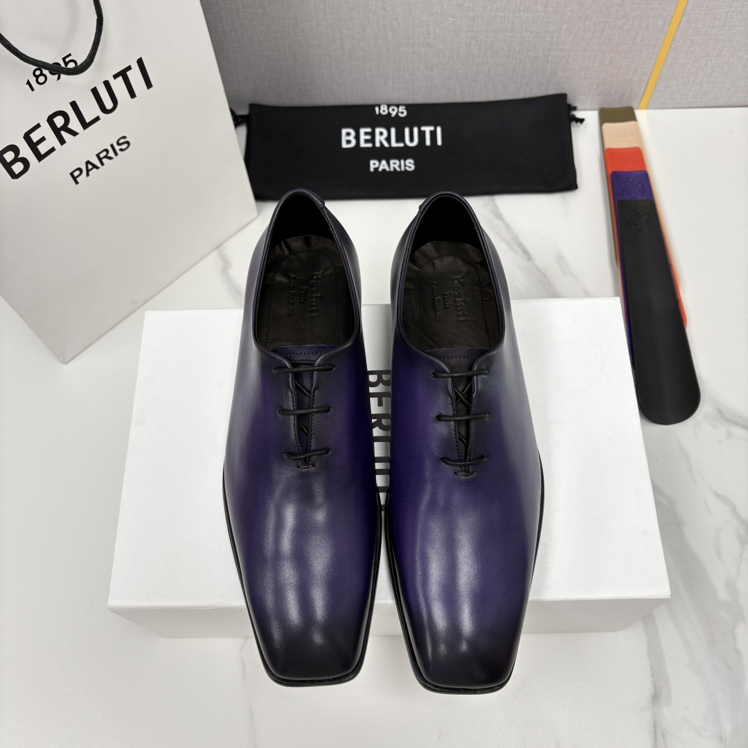 💋💍Berlut* 布鲁提  新款男士手工擦色正装鞋皮鞋上新🆕   Berlut* 对皮革的执念近乎苛刻