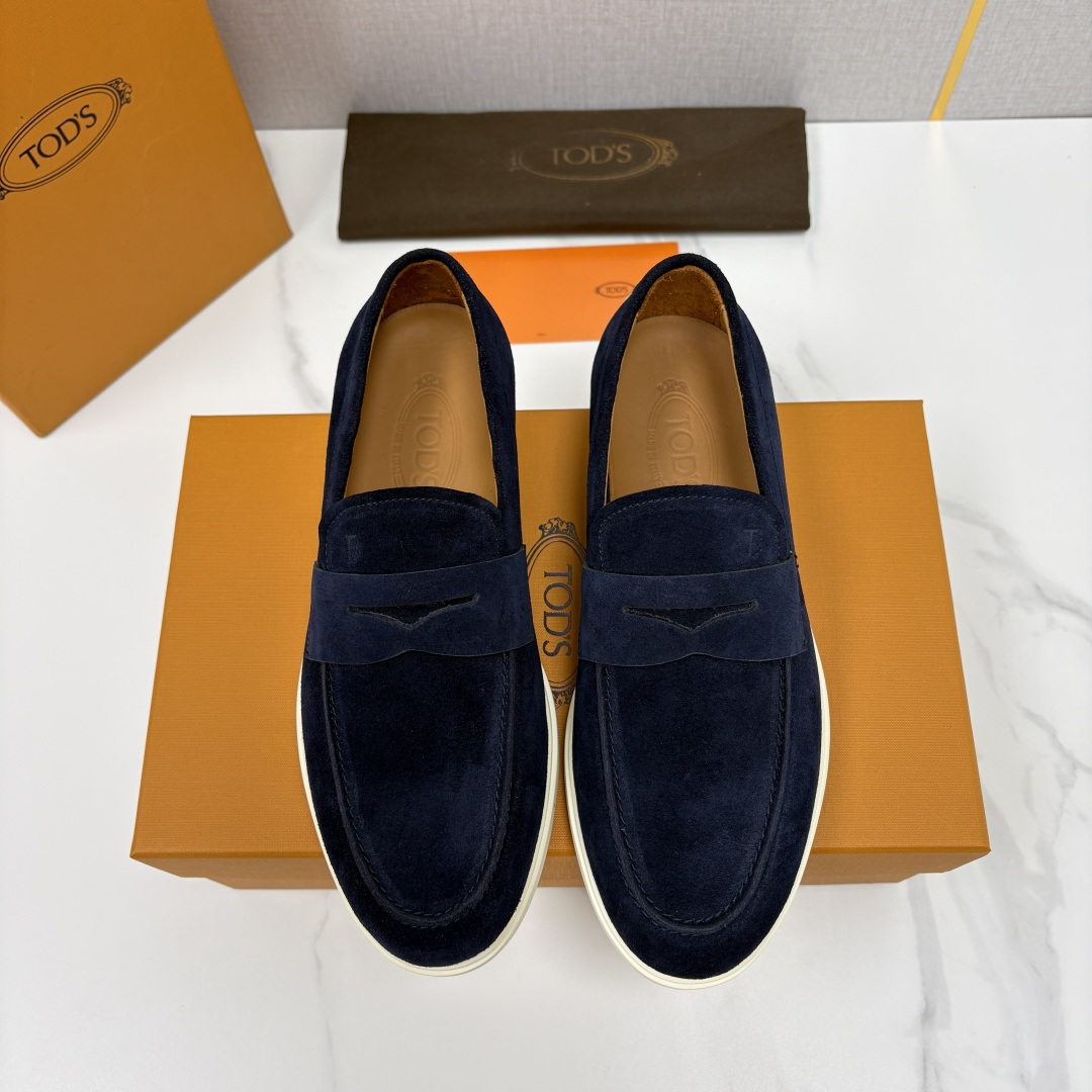 💋💍TOD*S  托德-斯 新品拉菲草（汤德森）OTV绒面皮革乐福鞋上🆕  官方  6,300   本款