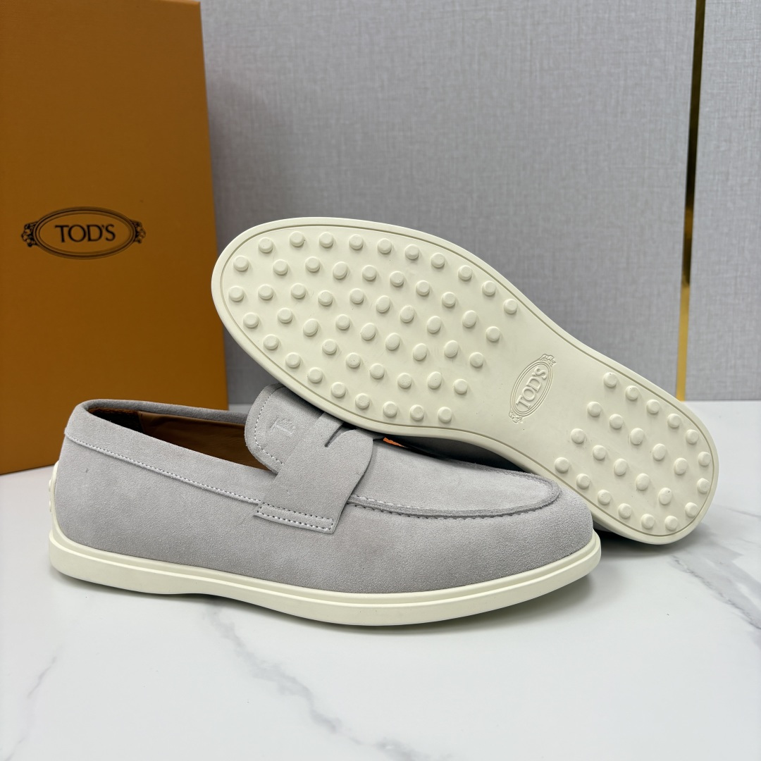 💋💍TOD*S  托德-斯 新品拉菲草（汤德森）OTV绒面皮革乐福鞋上🆕  官方  6,300   本款