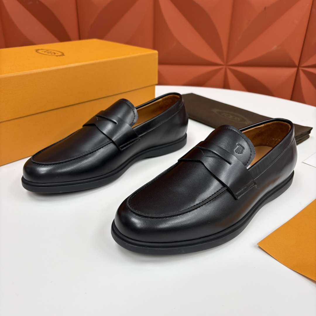 💋💍TOD*S  托德-斯 新品拉菲草（汤德森）OTV绒面皮革乐福鞋上🆕  官方  6,300   本款