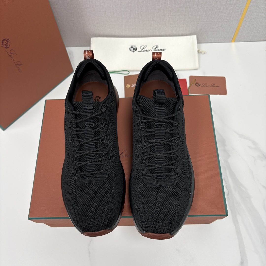 💋💍LP 家新品   Loro Pian*   诺悠*翩雅   Week End Walk 男士网面牛皮
