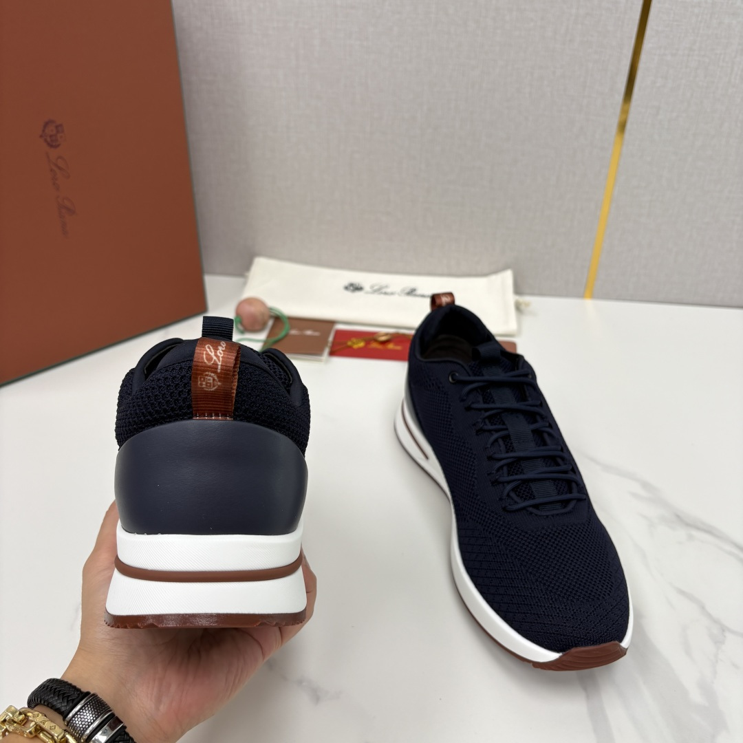 💋💍LP 家新品   Loro Pian*   诺悠*翩雅   Week End Walk 男士网面牛皮