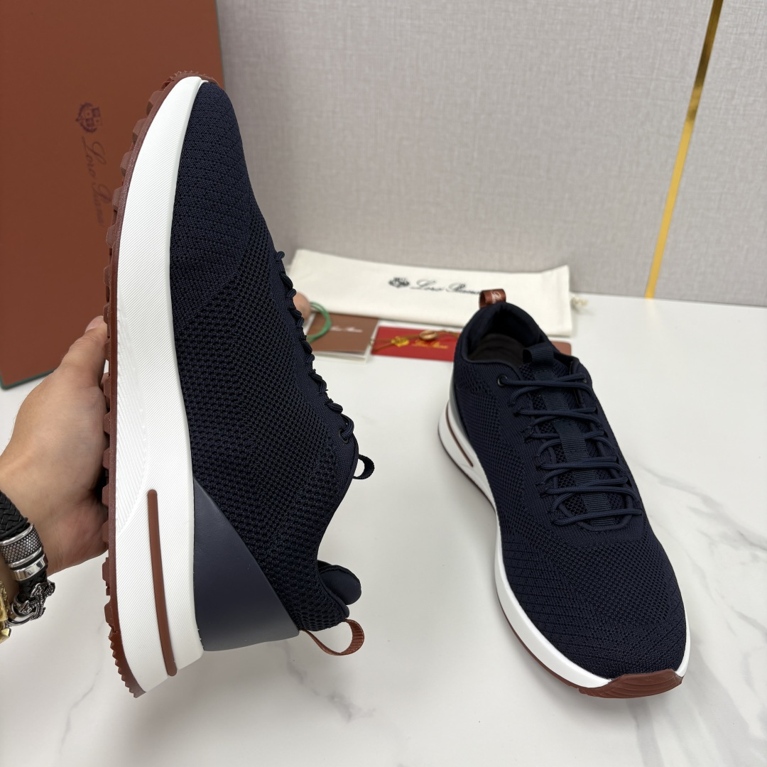 💋💍LP 家新品   Loro Pian*   诺悠*翩雅   Week End Walk 男士网面牛皮