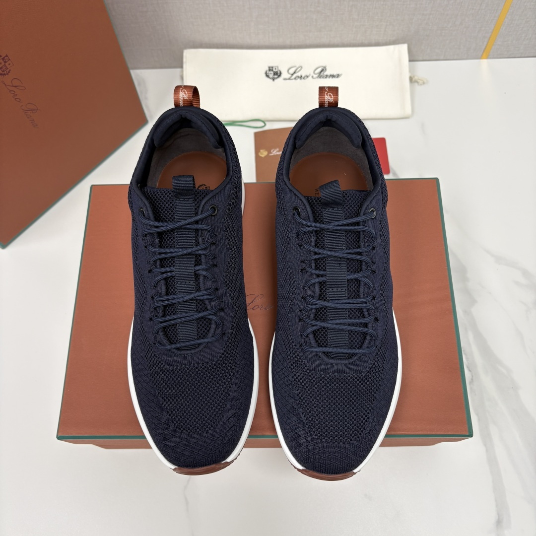 💋💍LP 家新品   Loro Pian*   诺悠*翩雅   Week End Walk 男士网面牛皮