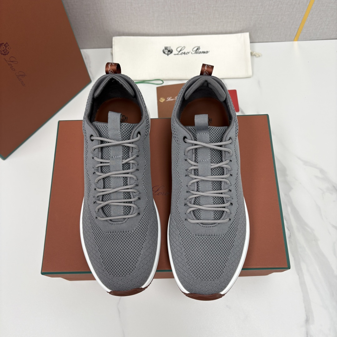 💋💍LP 家新品   Loro Pian*   诺悠*翩雅   Week End Walk 男士网面牛皮