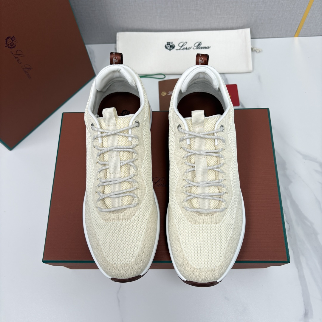 💋💍LP 家新品   Loro Pian*   诺悠*翩雅   Week End Walk 男士网面牛皮